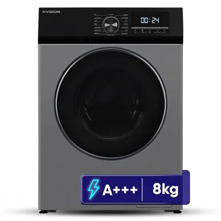 ماشین لباسشویی 8 کیلوگرم اتوماتیک ایکس ویژن مدل TP82-BSD 102582617