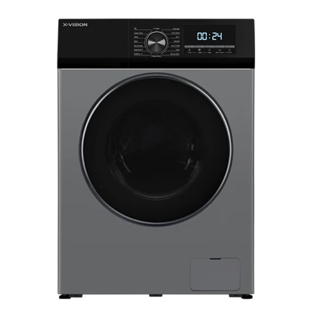 ماشین لباسشویی 8 کیلوگرم اتوماتیک ایکس ویژن مدل TP82-BSD 102582622