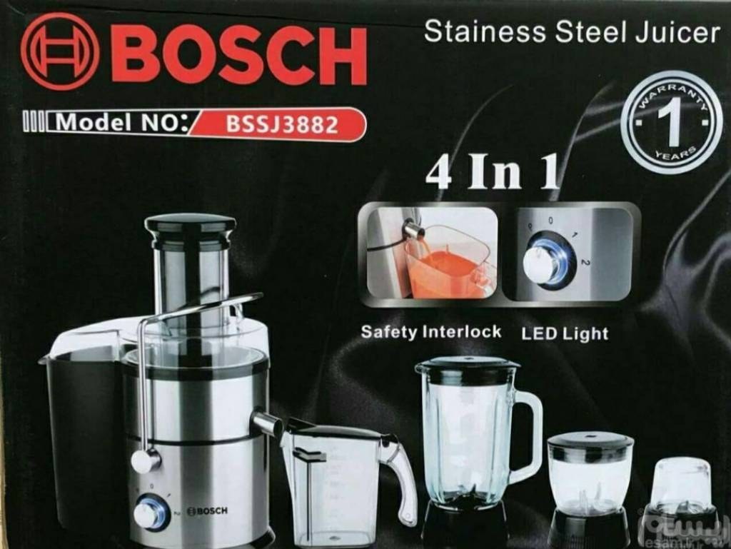 آبمیوه گیری 4 کاره بوش مدل BSSJ-3882